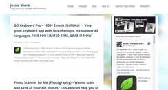 Desktop Screenshot of jessieshare.com